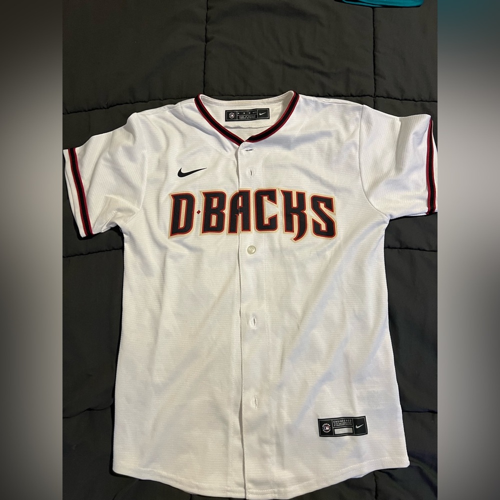 EUC Ahmed #13 Diamond Backs baseball jersey youth size medium 10–12.